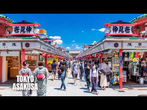 See Asakusa and Senso-ji at walking speed — Discovery Walking Tours TV video thumbnail